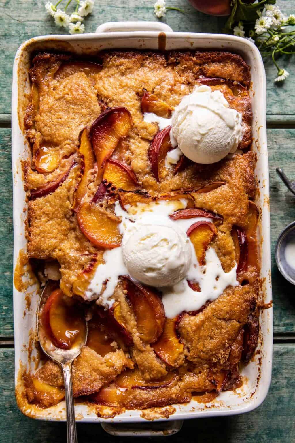 Delicious and Easy Peach Desserts for Every Occasion - Recips by lily