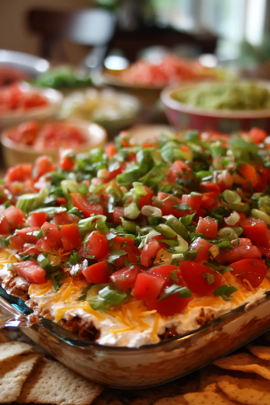 7 Layer Bean Dip