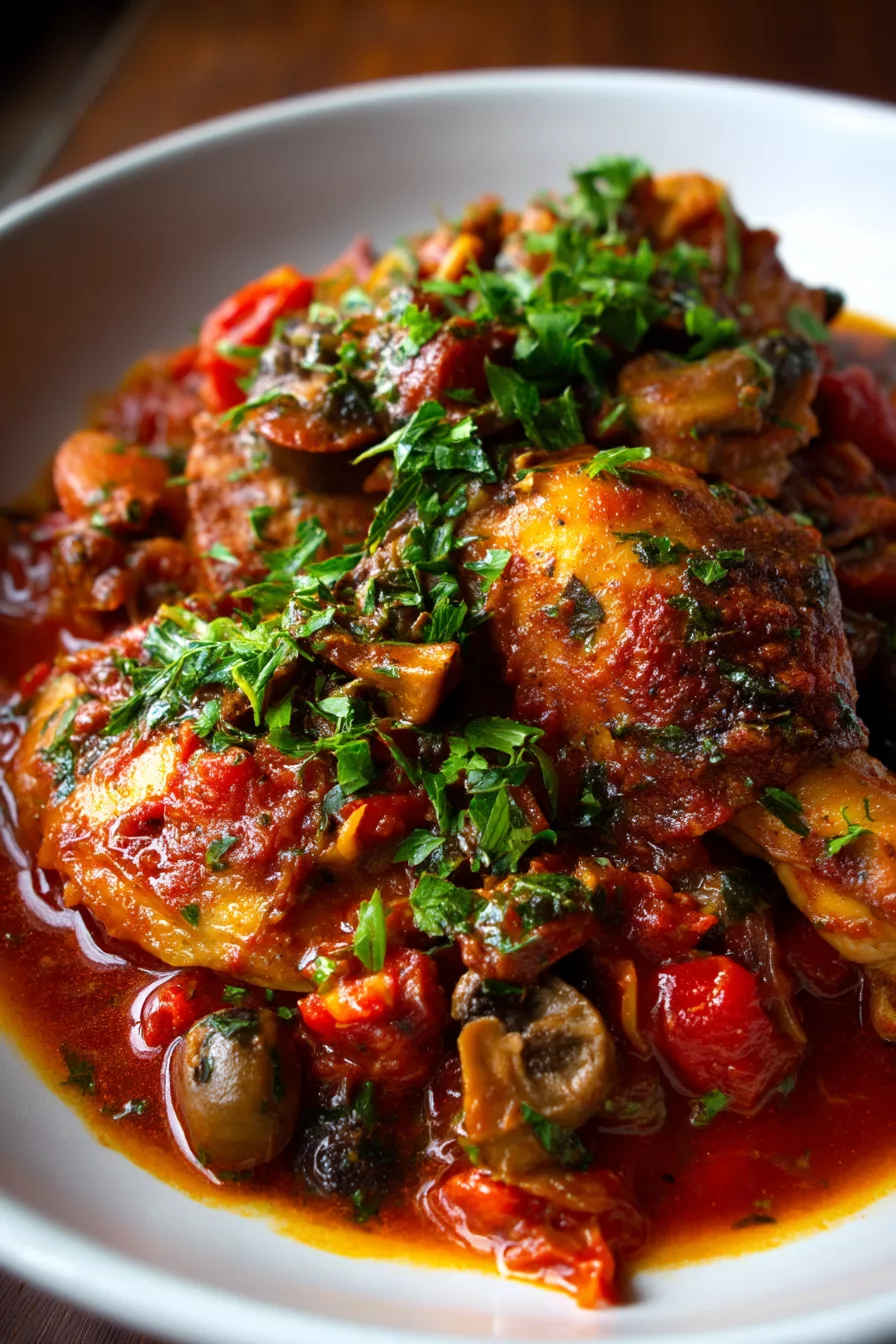 Chicken Cacciatore