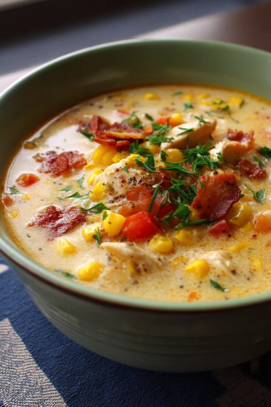 Chicken and Corn Chowder