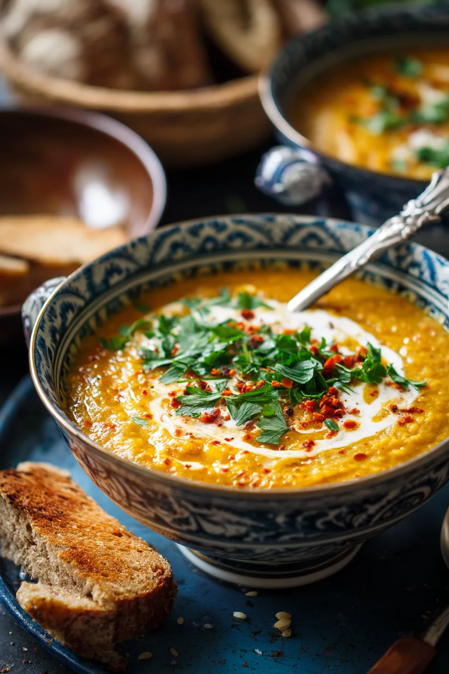 Curry Red Lentil Soup
