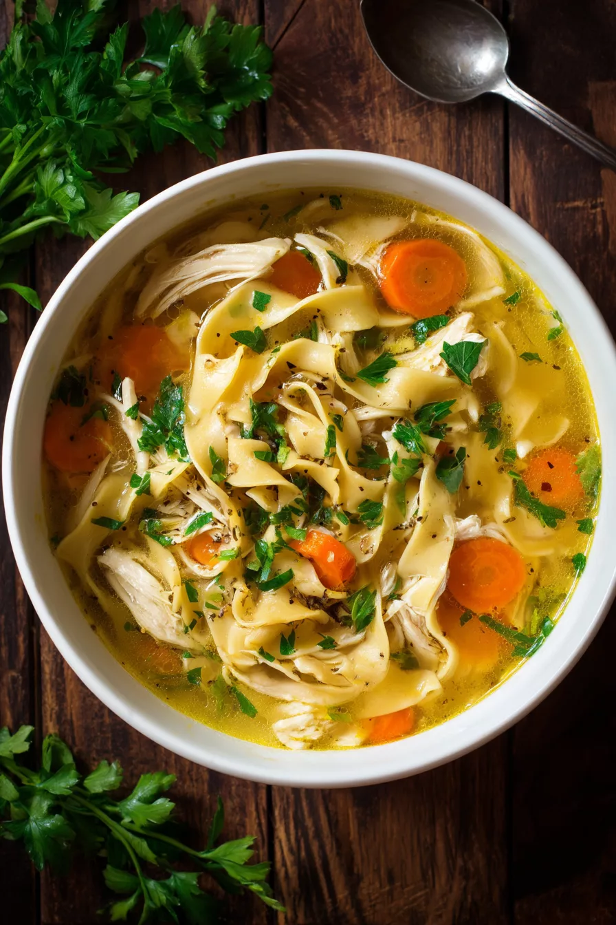 Instant Pot Chicken Noodle Soup