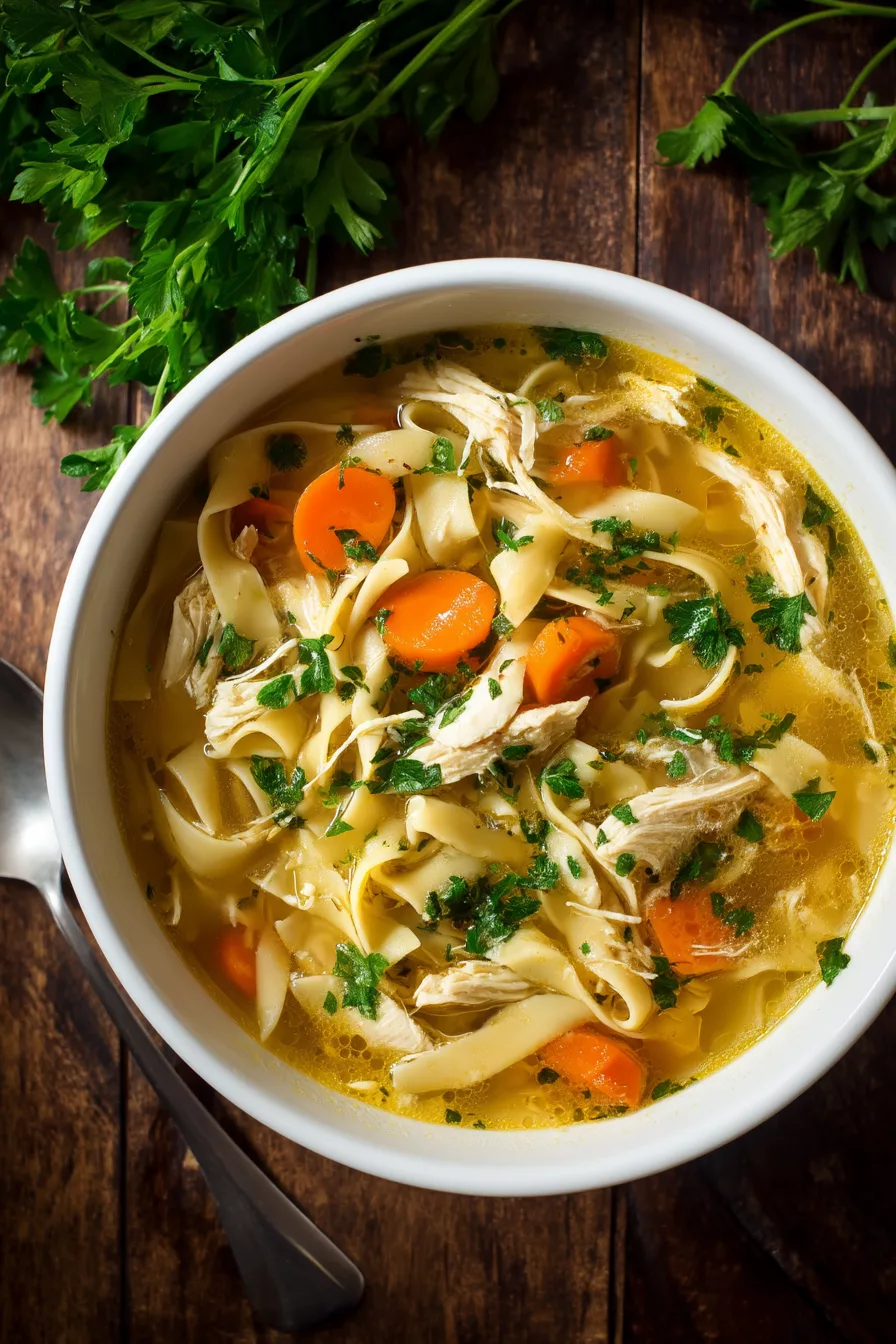 Instant Pot Chicken Noodle Soup