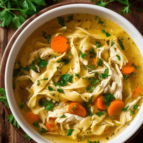 Instant Pot Chicken Noodle Soup