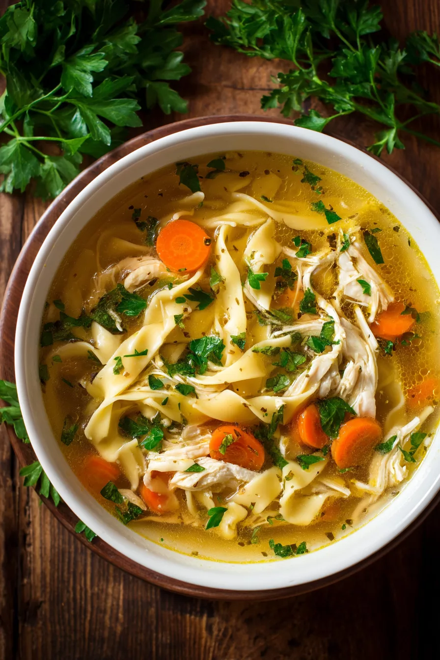 Instant Pot Chicken Noodle Soup