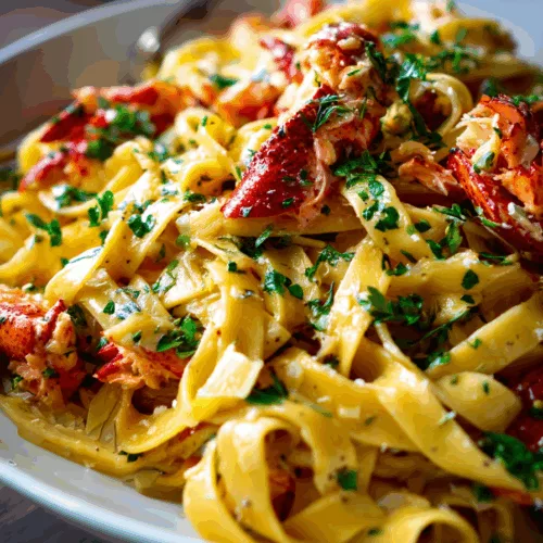 Lobster pasta recipe