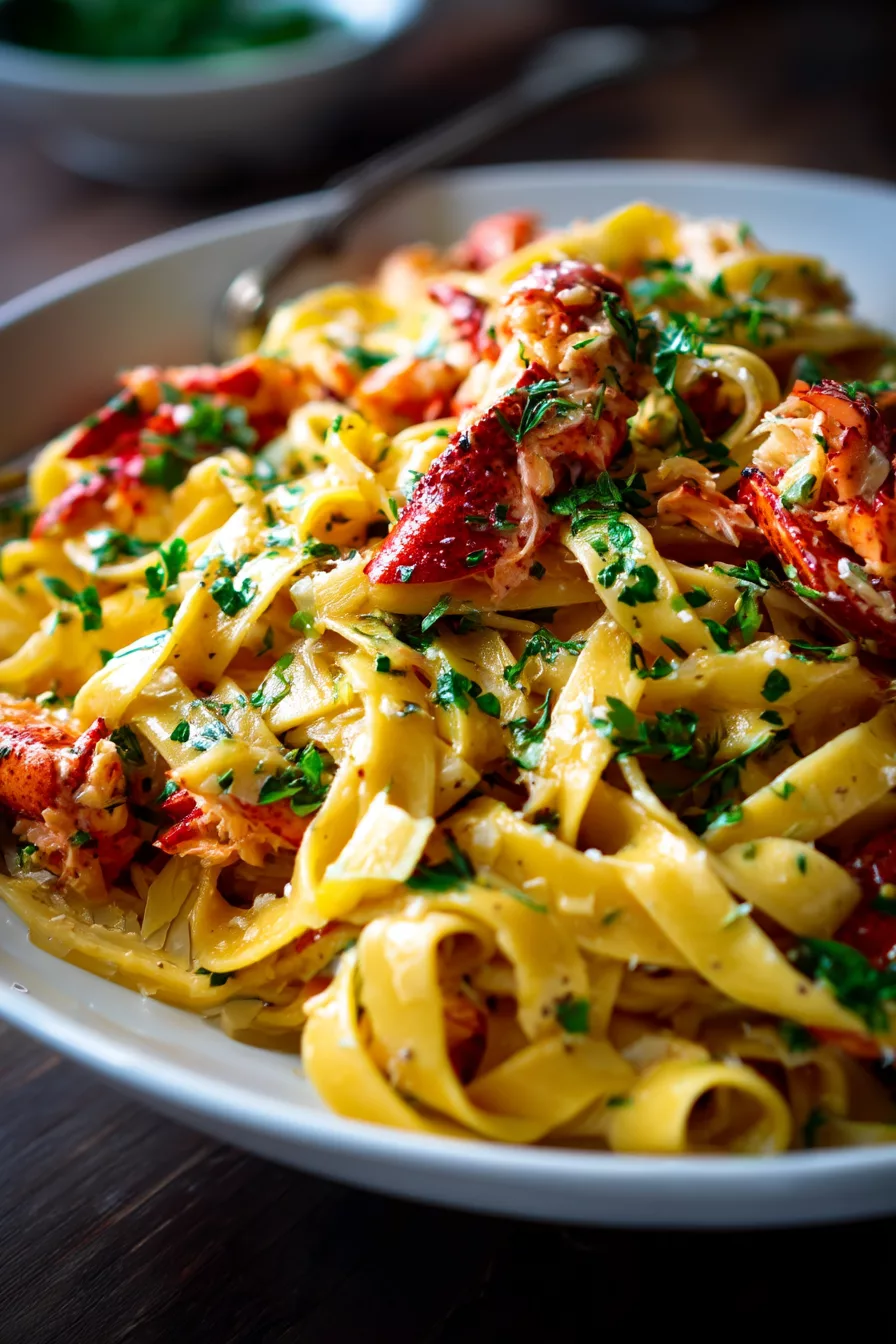 Lobster pasta recipe