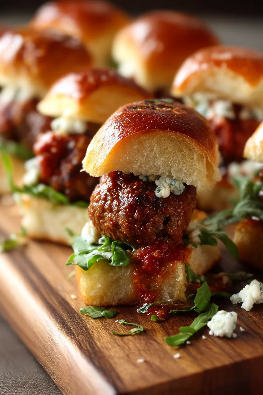 Meatball Sliders