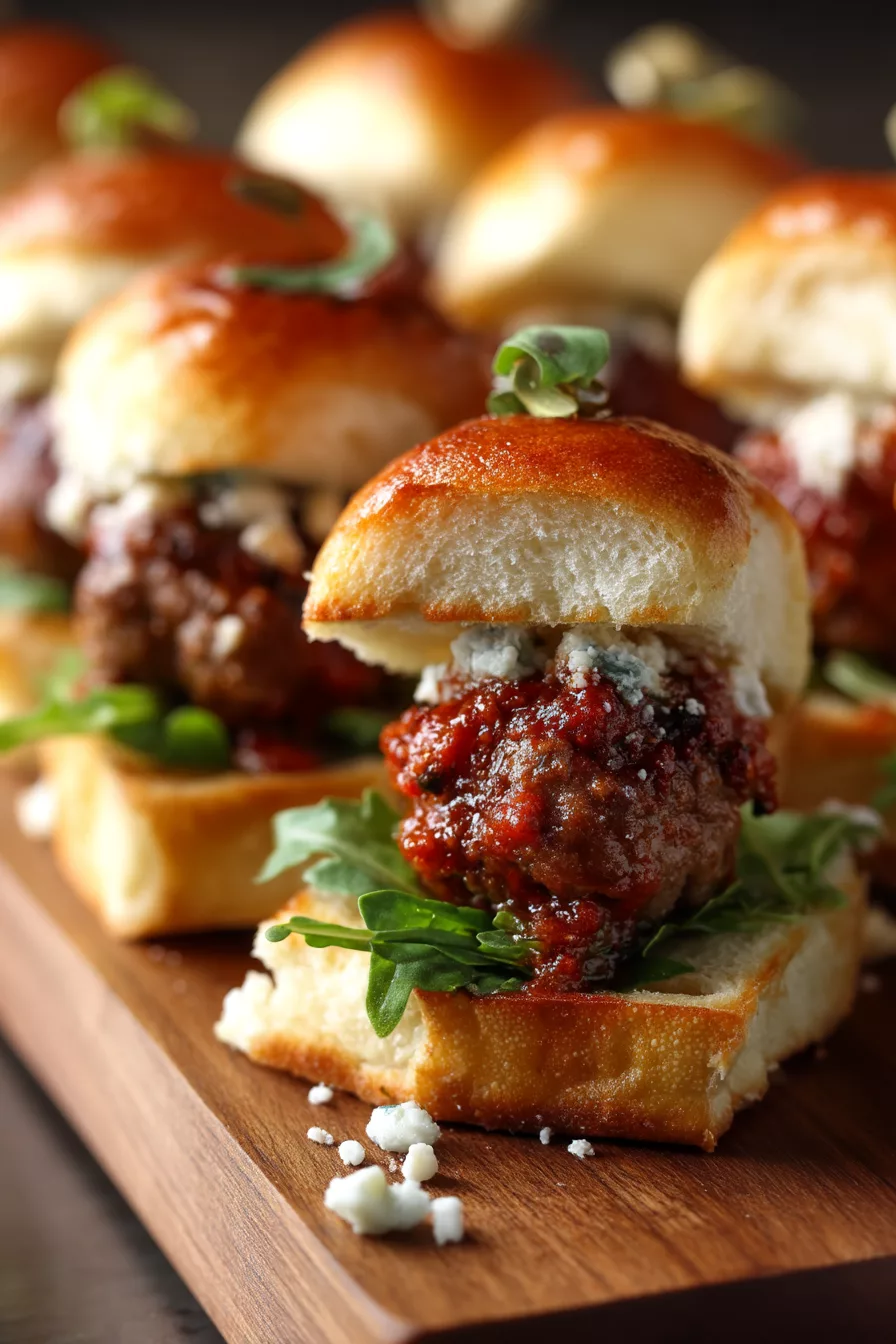 Meatball Sliders