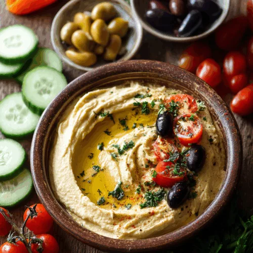 Mediterranean Hummus