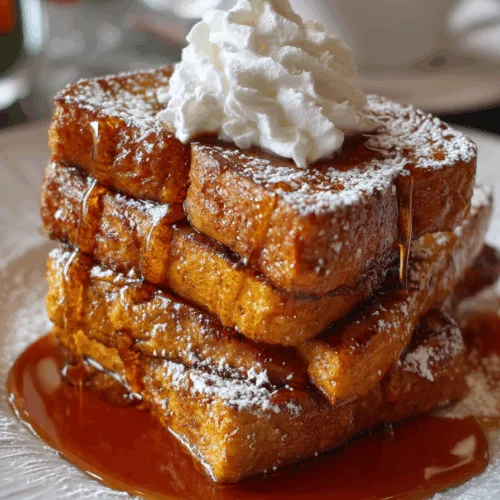 Pumpkin Pie French Toast