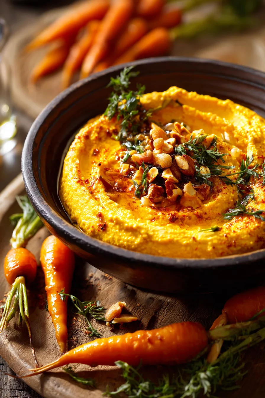 Roasted Carrot Hummus