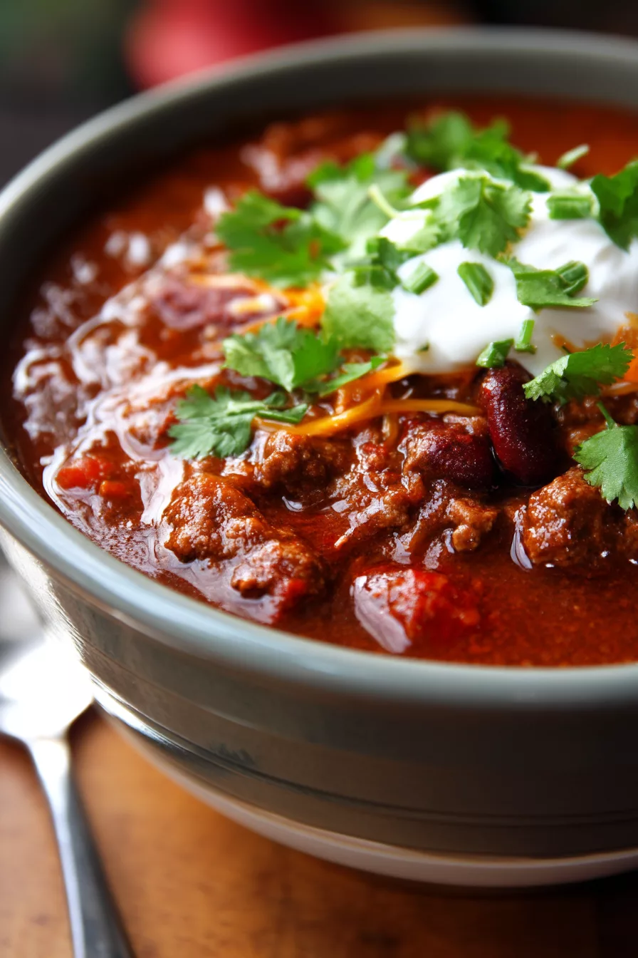 Slow Cooker Chili