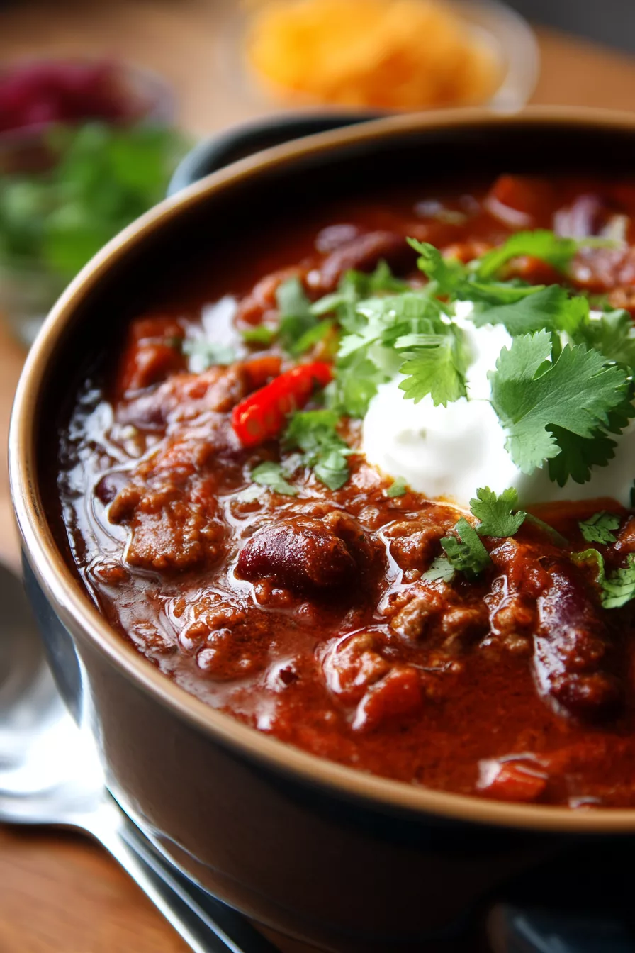 Slow Cooker Chili