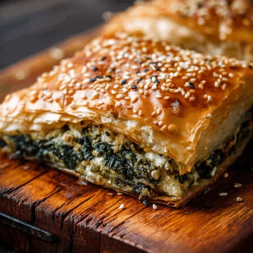 Spinach and Feta Cheese Börek