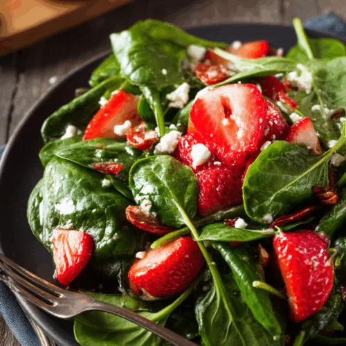 Spinach and Strawberry Salad