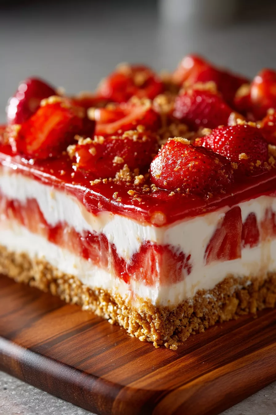 Strawberry Pretzel Salad