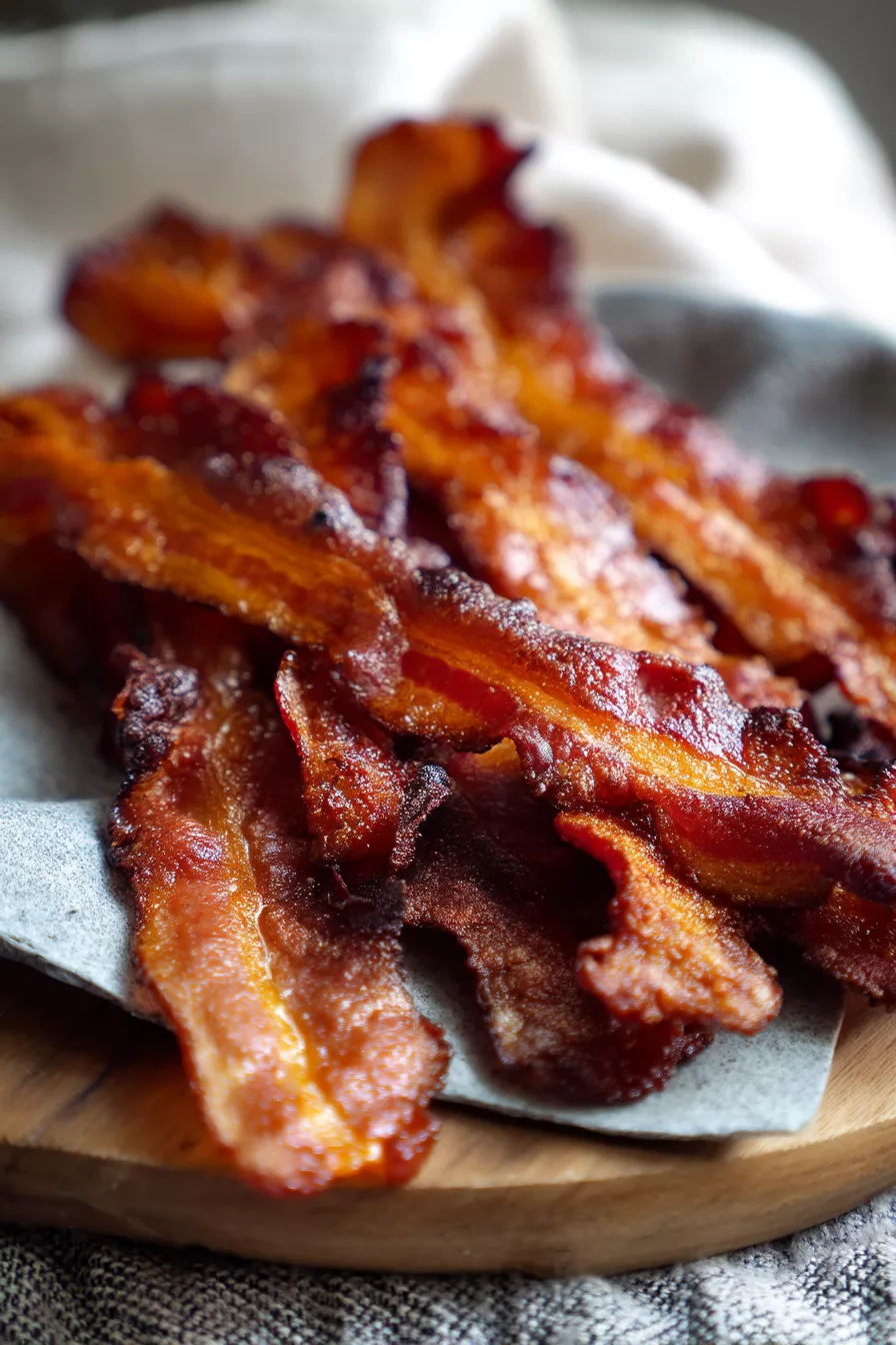 air fryer bacon