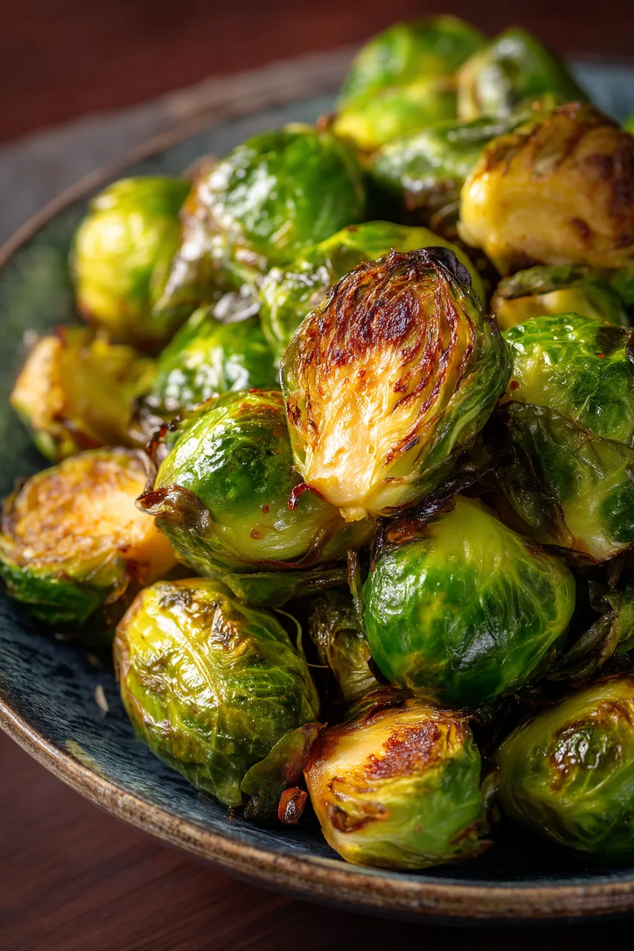 air fryer brussel sprouts