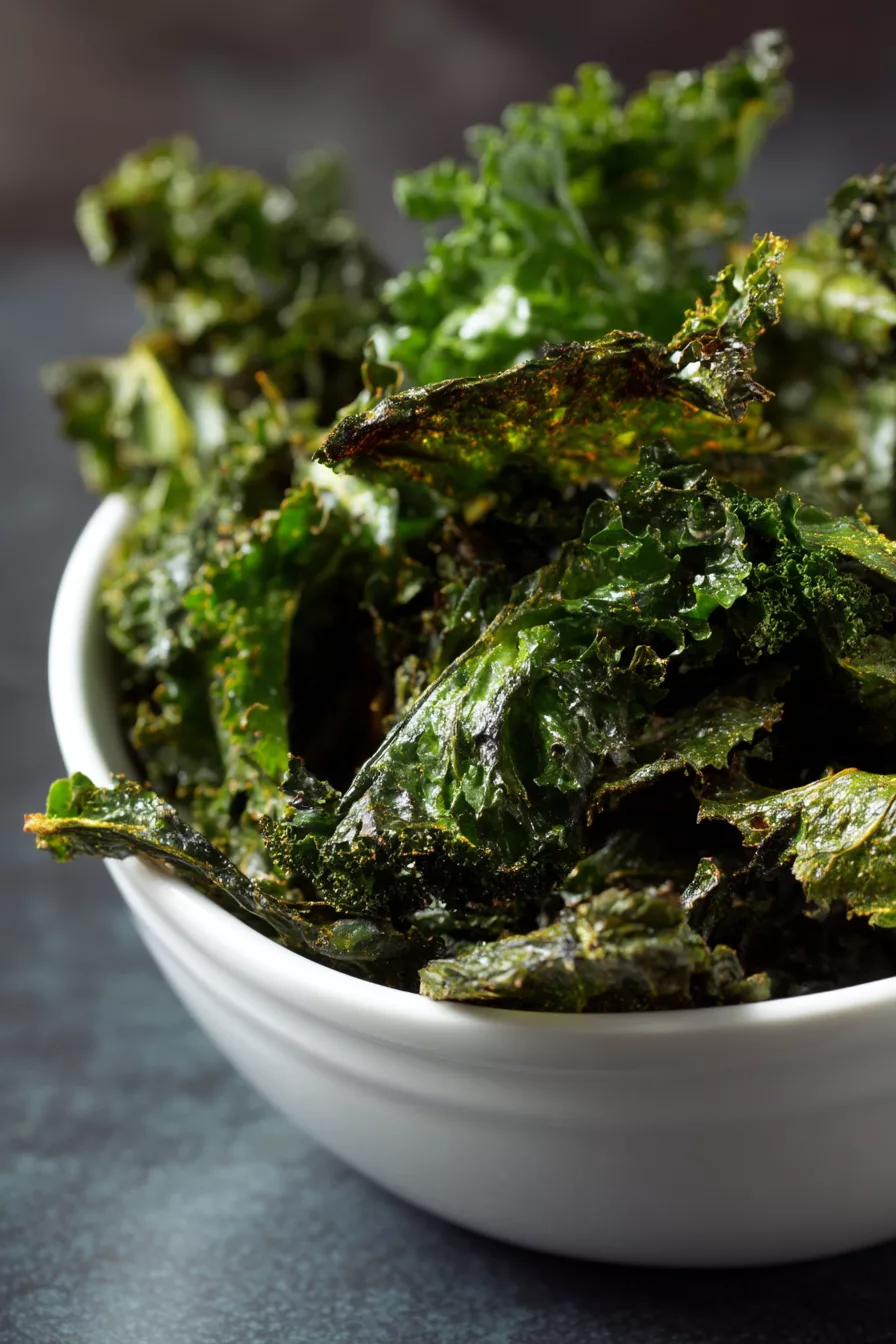 air fryer kale chips