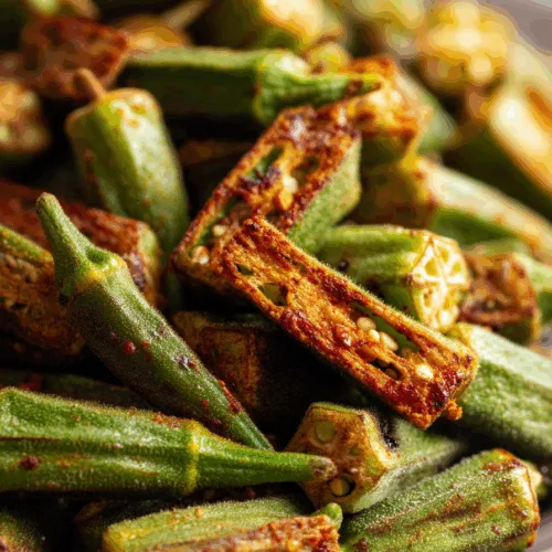air fryer okra