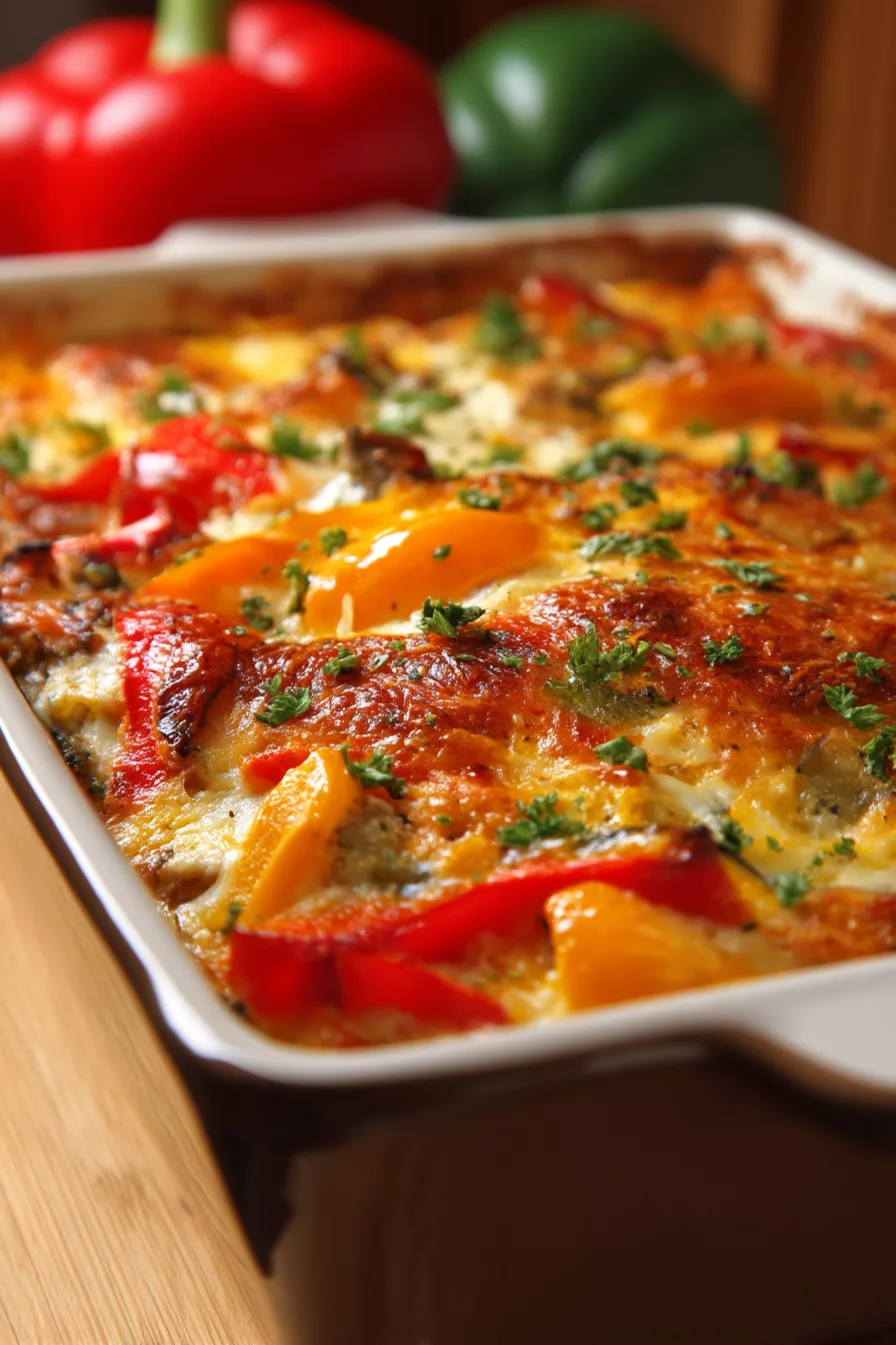 bell pepper casserole