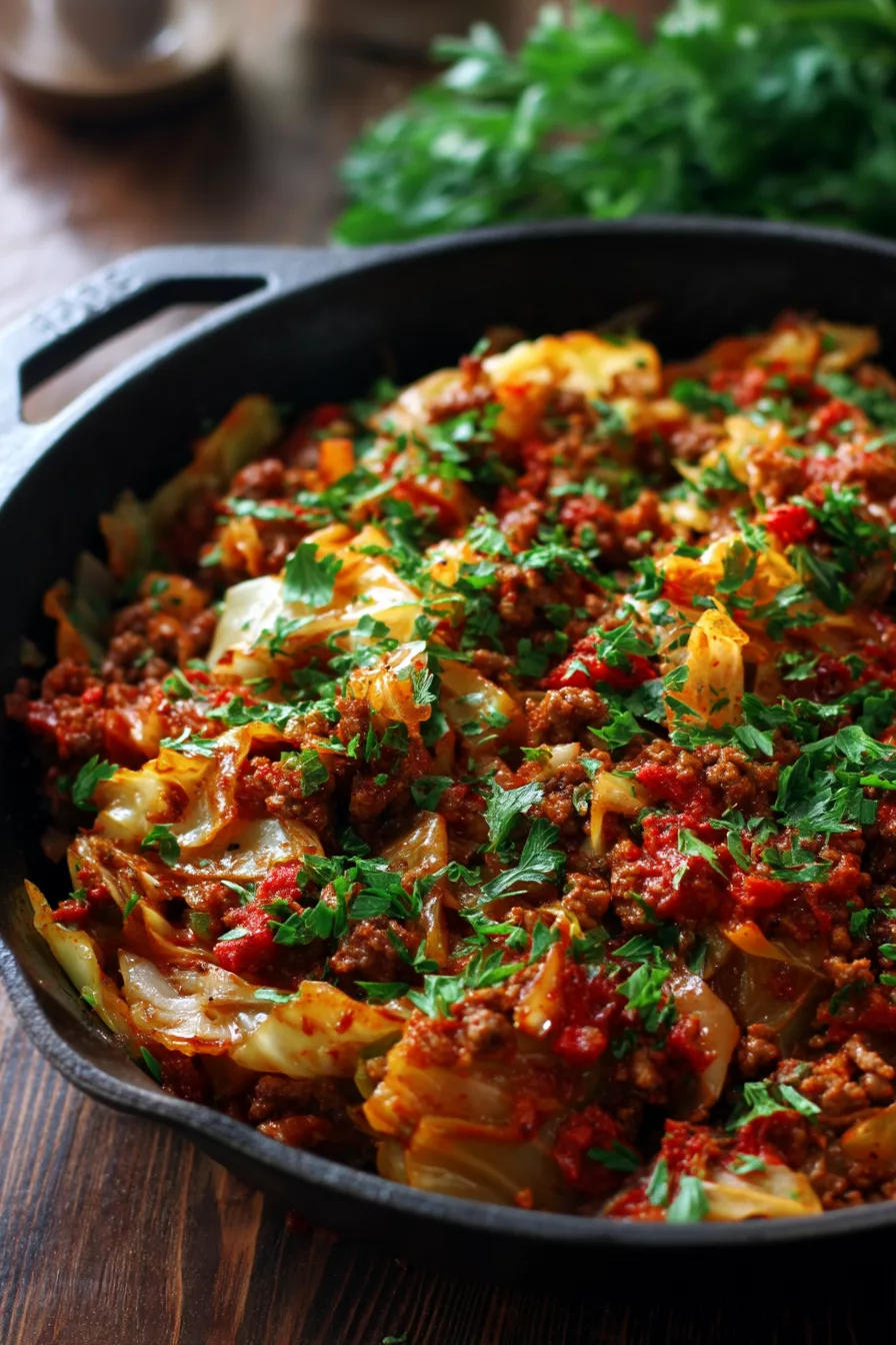 cabbage roll skillet