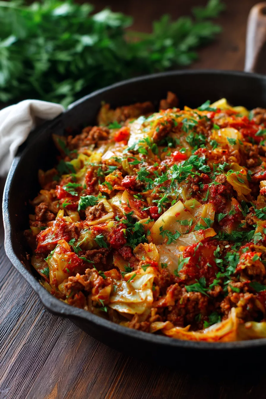 cabbage roll skillet