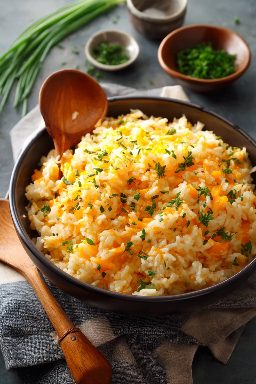 cheesy rice