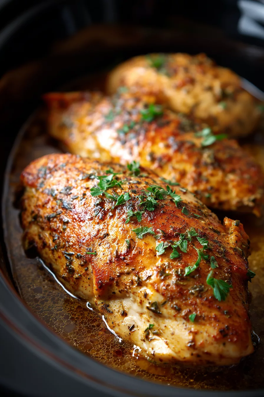 chicken breast crockpot recipes easy