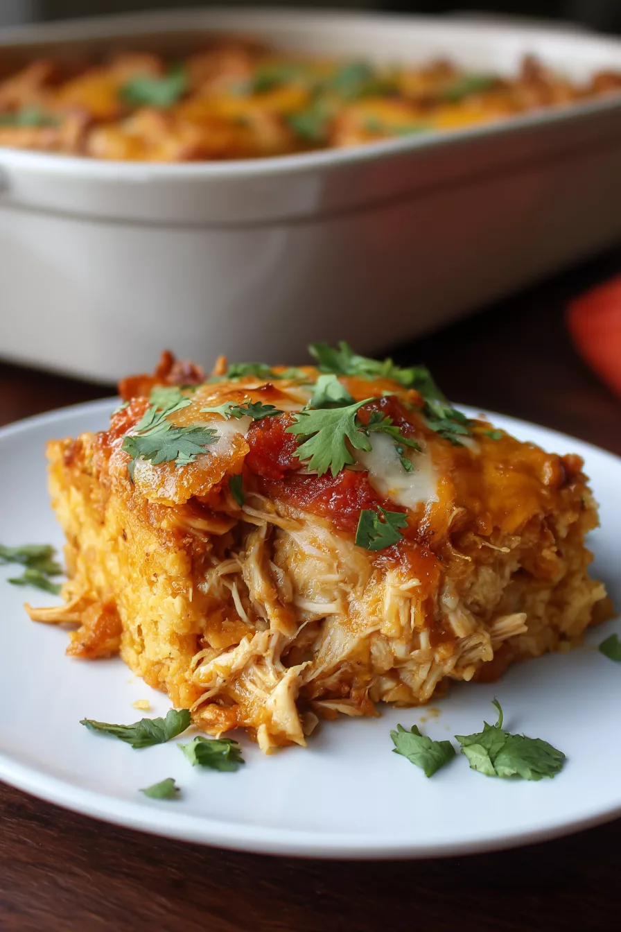 chicken tamale casserole