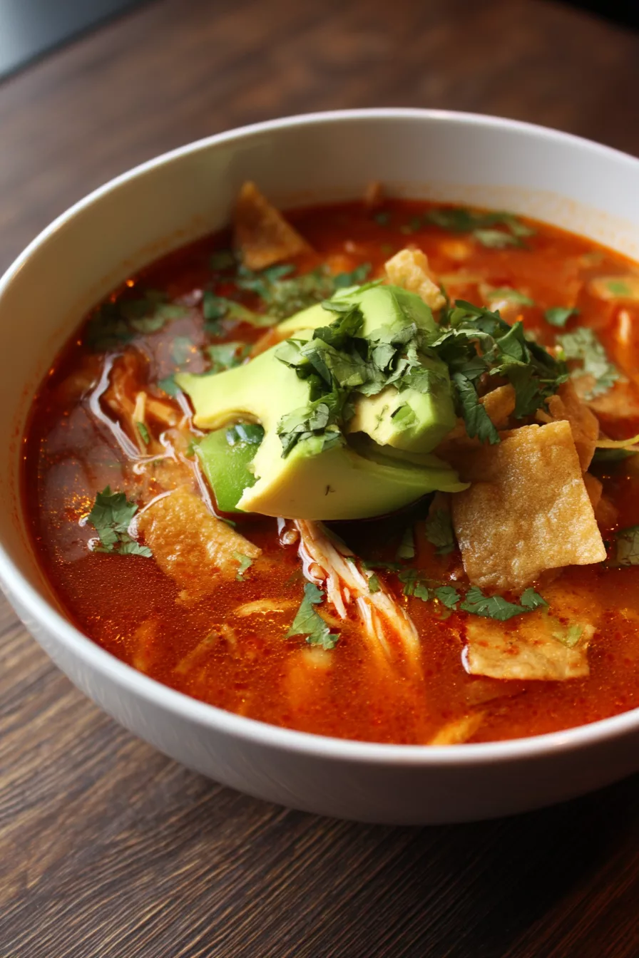 chicken tortilla soup