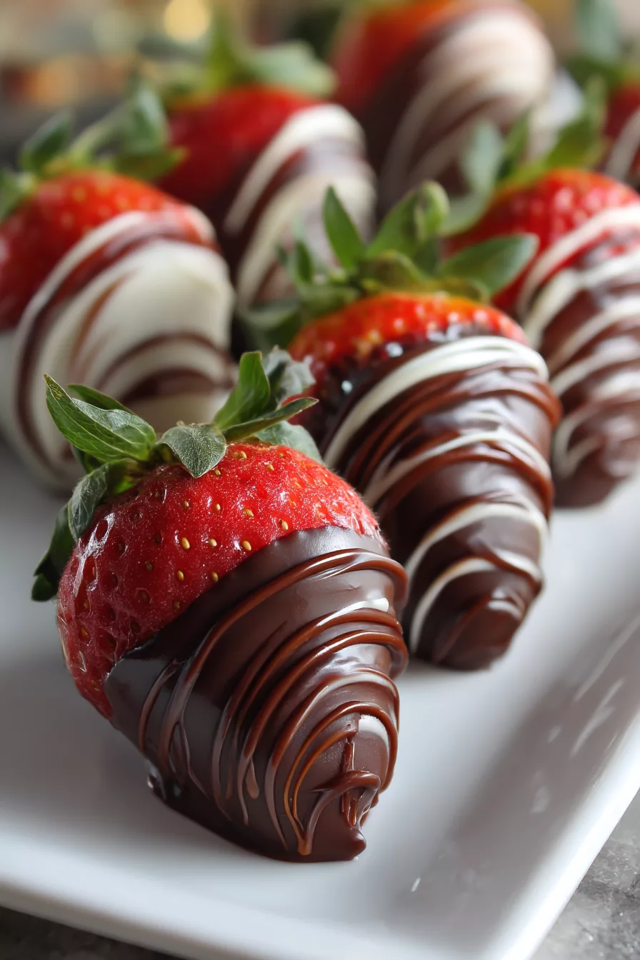 chocolate dipped strawberries