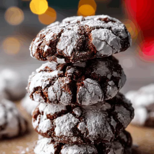 christmas crinkle cookies