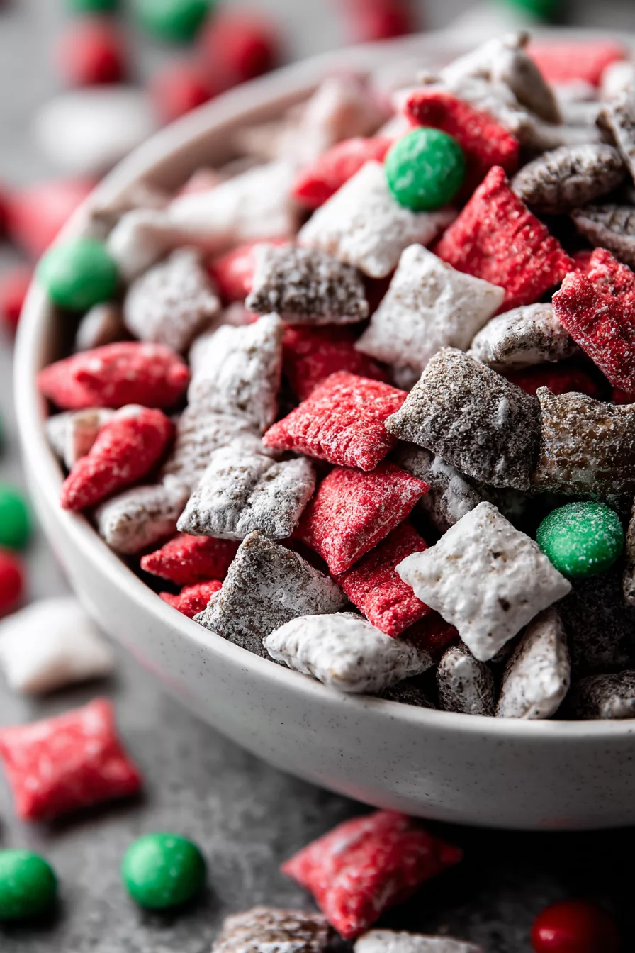 christmas puppy chow