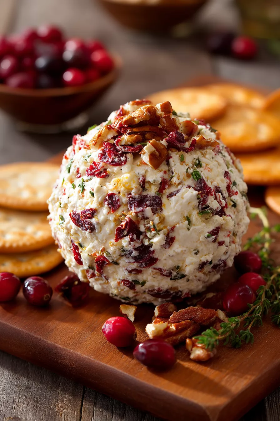 cranberry cheese ball