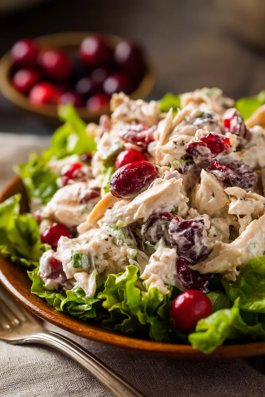 cranberry chicken salad recipe