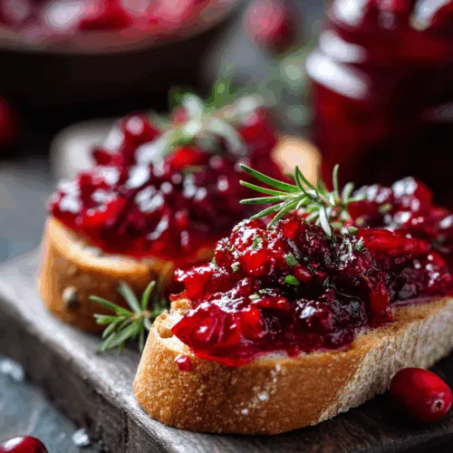 cranberry jam