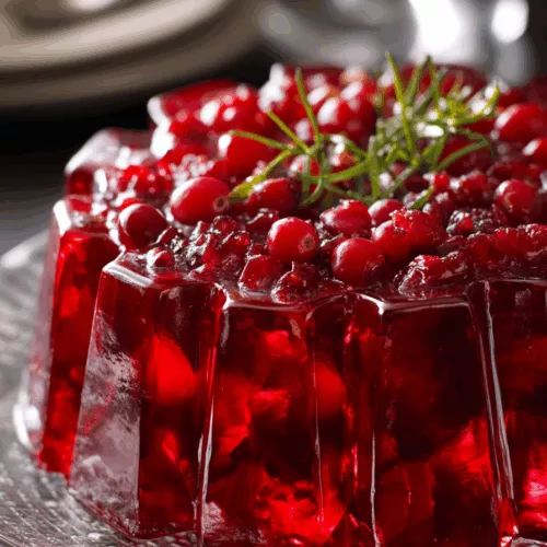 cranberry jello salad