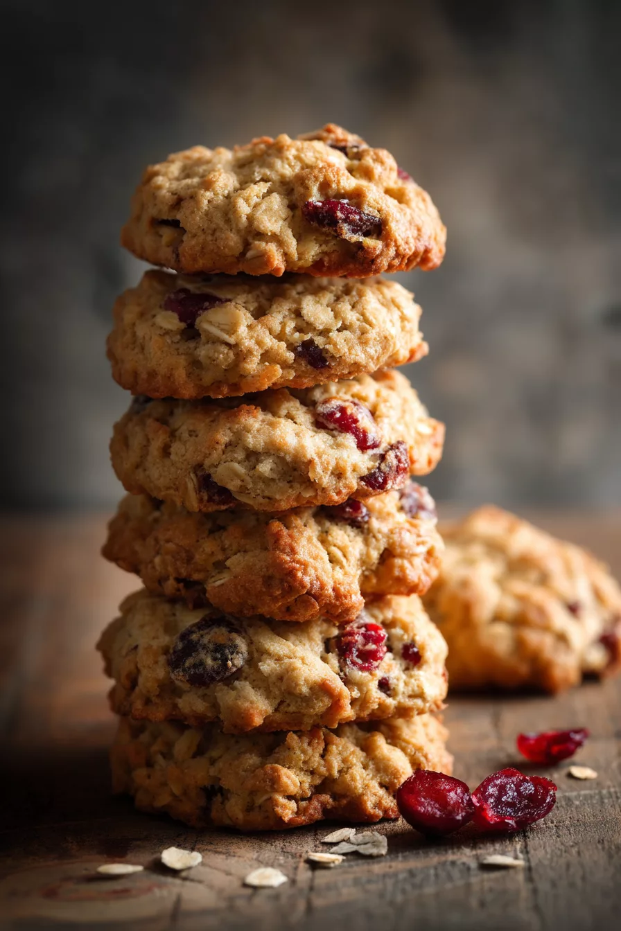 cranberry oatmeal cookies