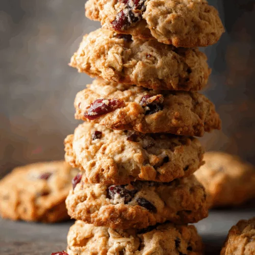 cranberry oatmeal cookies