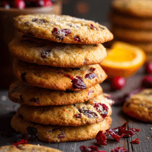 cranberry orange cookies