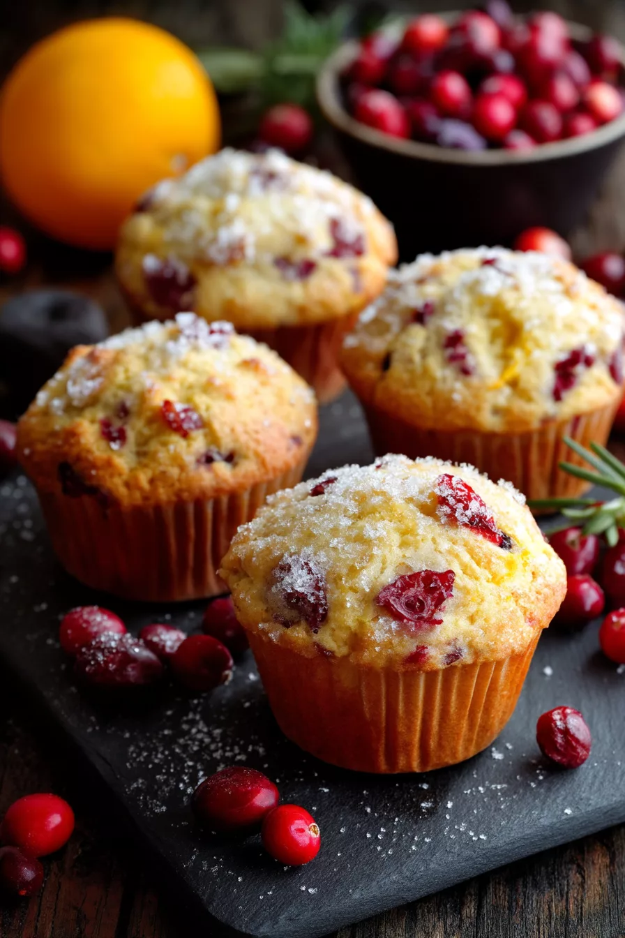 cranberry orange muffins