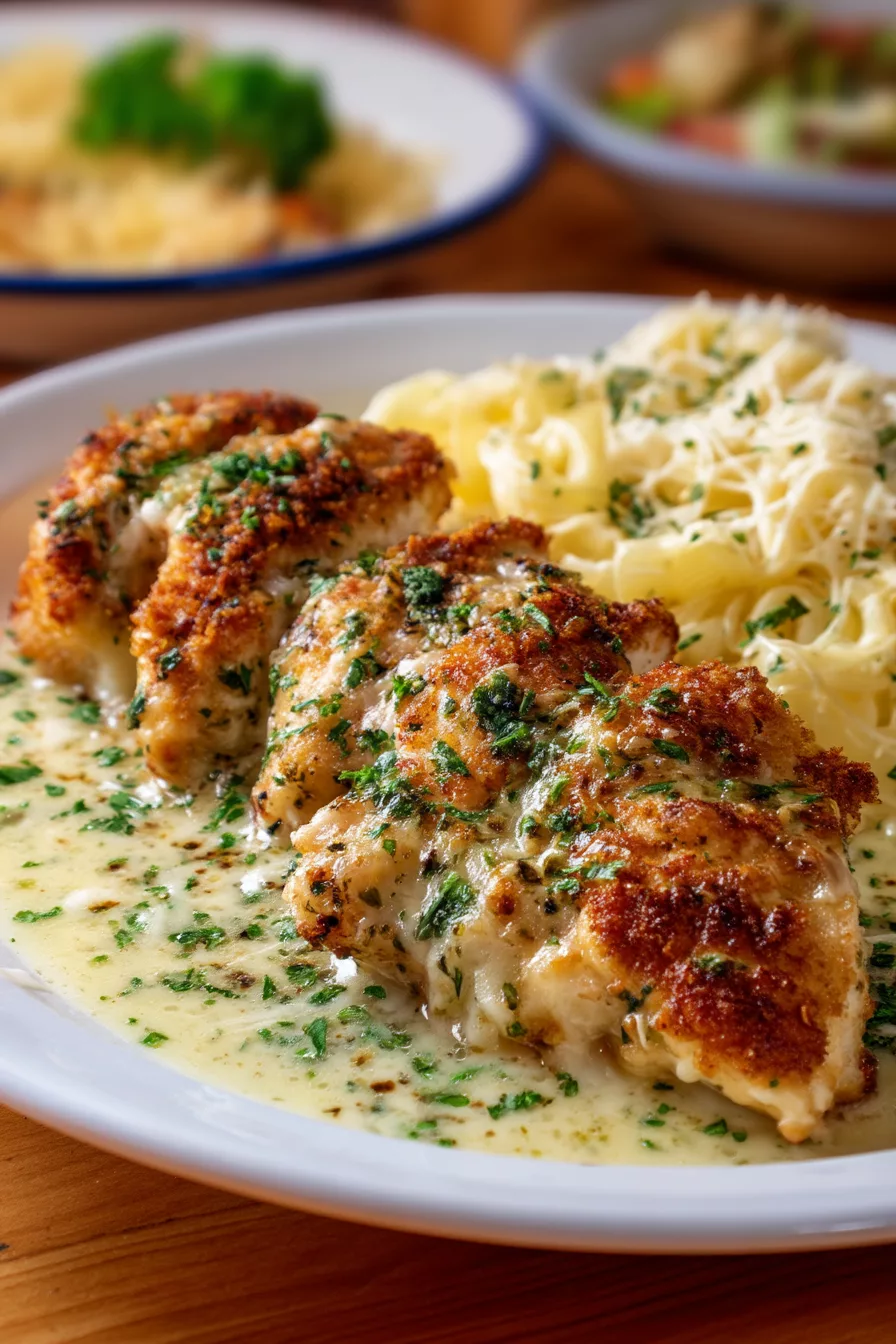 creamy garlic parmesan chicken