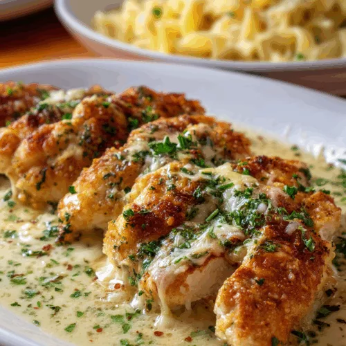 creamy garlic parmesan chicken