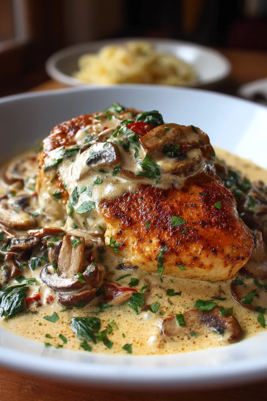 creamy italian chicken