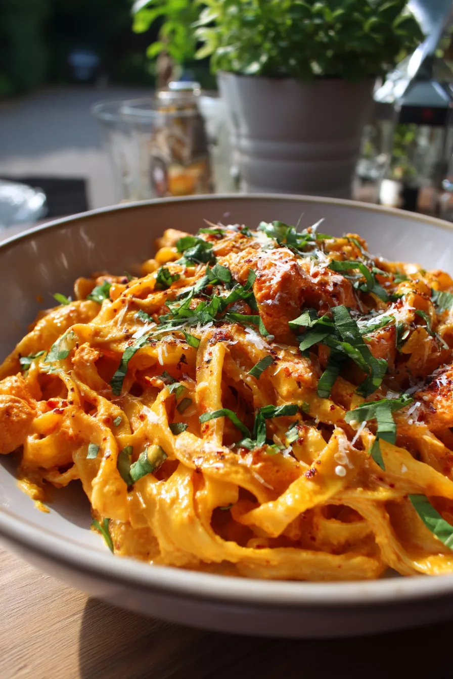 creamy tomato pasta