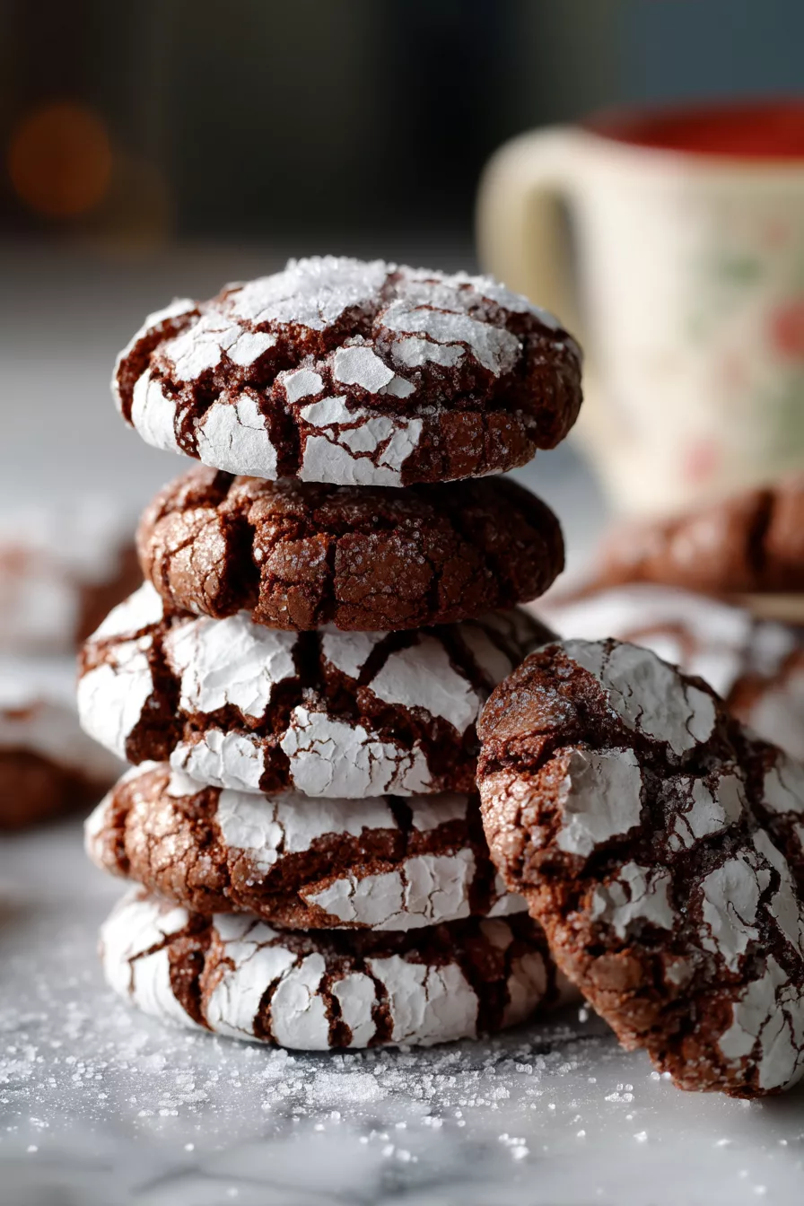 crinkle cookies recipe