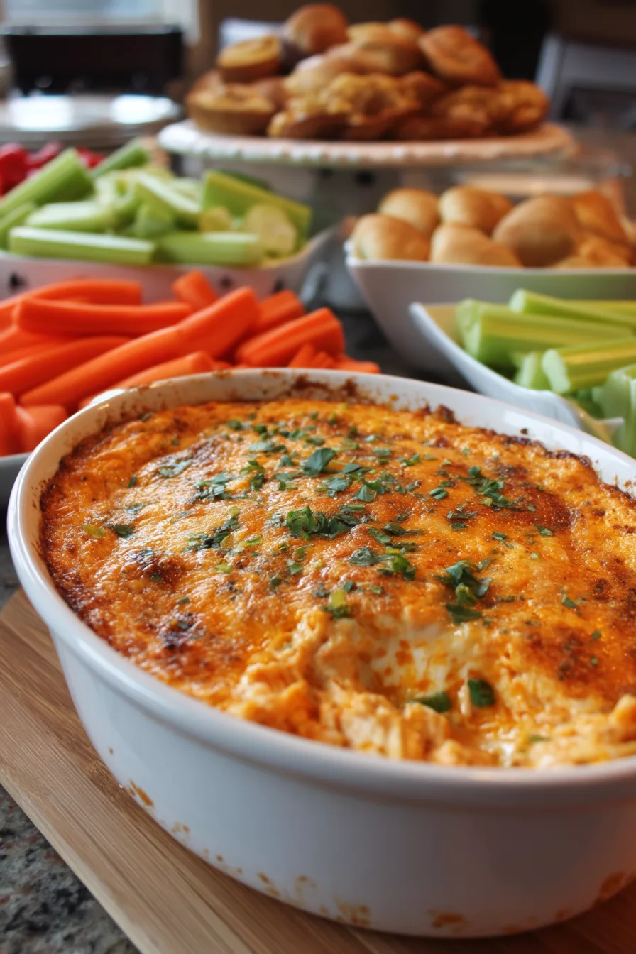 crock pot buffalo chicken dip