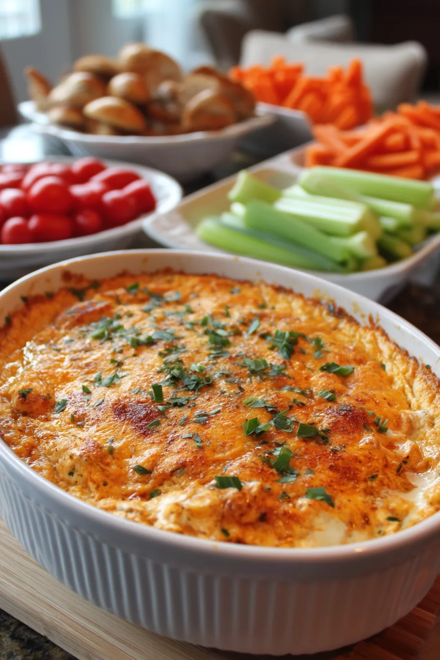 crock pot buffalo chicken dip